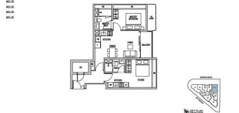 sophia-regency-2-bedroom-dk-type-D-floor-plan-singapore